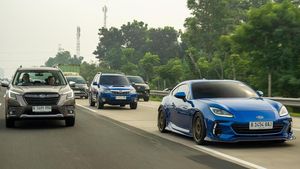 Potret Keseruan Komunitas Subaru saat Kumpul