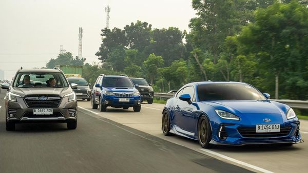 Potret Keseruan Komunitas Subaru saat Kumpul