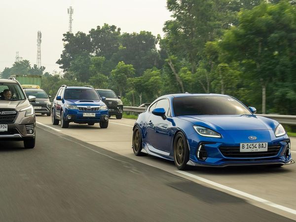 Potret Keseruan Komunitas Subaru saat Kumpul