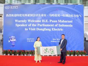 Berkunjung ke Dongfang Electric China, Puan Diperlihatkan Mobil Hidrogen