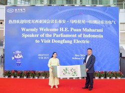 Berkunjung ke Dongfang Electric China, Puan Diperlihatkan Mobil Hidrogen