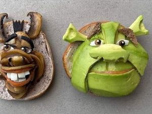 Lucu! Netizen Ini Bikin Roti Topping Buah Bentuk Shrek Lucu! Netizen Ini Bikin Roti Topping Buah Bentuk Shrek