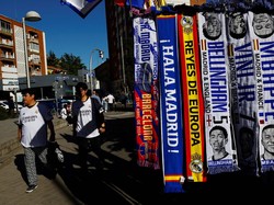 Striker 25 tahun itu akan menjadi bagian dari lini depan Los Blancos musim depan. REUTERS/Susana Vera. 