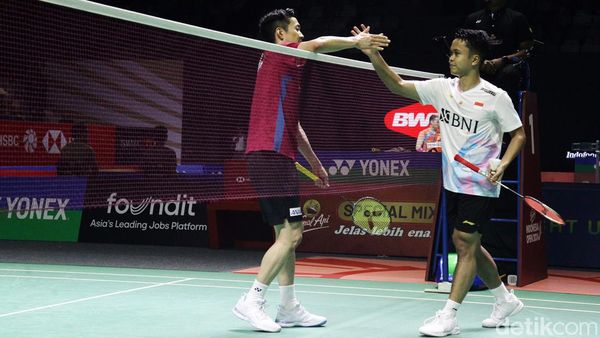 Anthony Ginting Takluk dari Kenta Nishimoto
