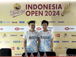 Apri/Fadia Lebih Pede Hadapi Babak Kedua Indonesia Open 2024