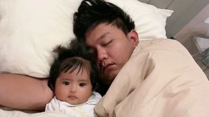 7 Foto Baby Cundamani Anak Denny Caknan yang Wajahnya Baru Diungkap ke Publik
