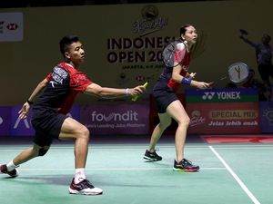 Hasil Indonesia Open 2024: Dejan/Gloria Kalah di Perempatfinal