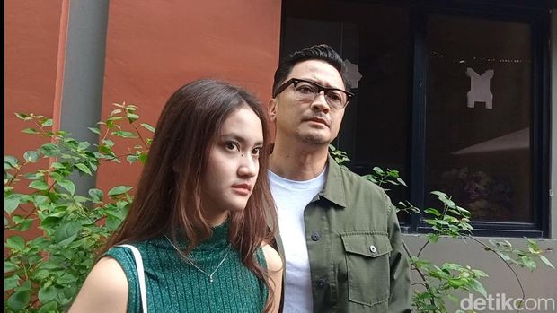 Ferry Maryadi dan Leya saat ditemui di kawasan Jakarta.