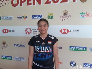 Rasa Syukur Gregoria Menang Tanpa Rubber Game meski Sempat Tegang