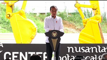 Ditanya soal Relisasi Investasi Asing di IKN, Ini Jawaban Jokowi