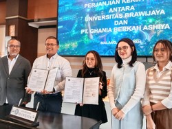 Happy Asmara Gandeng UB Kembangkan Inovasi untuk Bisnisnya