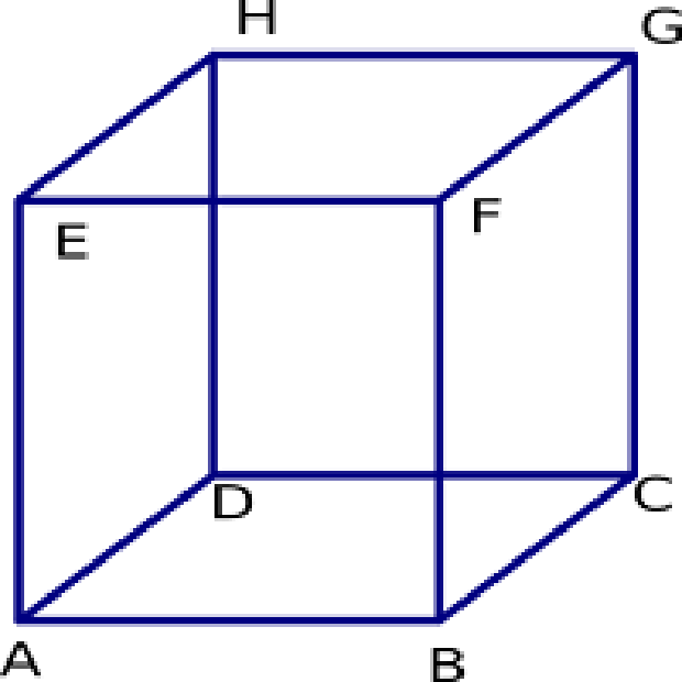 Ilustrasi bangun ruang kubus (Foto: buku Raja Bank Soal Matematika SD Kelas 4)