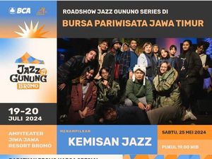 Jazz Gunung Bromo Digelar, Ini Jadwal dan Harga Tiketnya Jazz Gunung Bromo Digelar, Ini Jadwal dan Harga Tiketnya