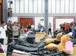 Polisi Tangkap 5 Tersangka Penyelundupan 17 Moge Senilai Rp 20 M di Langkat