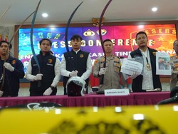 Tangan Remaja Cilegon Nyaris Putus Ditebas Geng Motor, 3 Pelaku Ditangkap