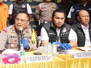 Polisi Gerebek Peredaran Obat Terlarang Berkedok Toko Kelontong di Tangsel