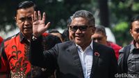 Potret Sekjen PDIP Hasto Penuhi Panggilan Polda Metro Jaya