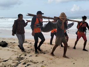 Buruh Bangunan Tewas Terseret Arus Pantai Nyang-Nyang Pecatu Buruh Bangunan Tewas Terseret Arus Pantai Nyang-Nyang Pecatu