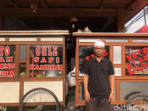 Buah Kesabaran Urip hingga Sukses Jadi Penjual Sate di Bandung Buah Kesabaran Urip hingga Sukses Jadi Penjual Sate di Bandung