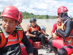Perahu Getek Kecelakaan di Sungai Musi, 1 Nelayan Tenggelam