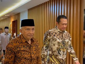 Amien Rais Bertemu Pimpinan MPR, Bahas Apa? Amien Rais Bertemu Pimpinan MPR, Bahas Apa?