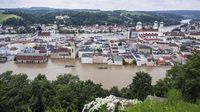 Foto Udara Dahsyatnya Banjir Menerjang Jerman