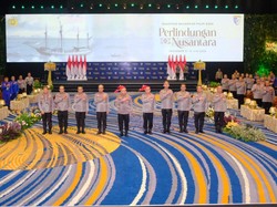 Kapolri Buka Rakernis Baharkam Polri di Makassar