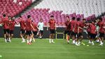 Intip Sesi Latihan Timnas Jelang Laga Melawan Irak