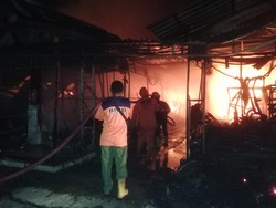 Pasar Loak di Kudus Kebakaran, 250 Kios Ludes