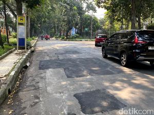 Lubang di Jalan Sumbawa Bandung Akhirnya Punah
