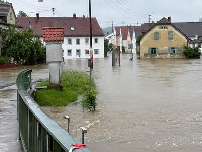 Penampakan Rumah-rumah di Jerman Kebanjiran Usai Diguyur Hujan Lebat