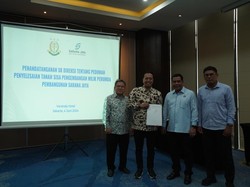 Sarana Jaya-Kajati DKI Teken SK Pemanfaatan Lahan di Jakarta