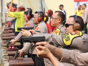 Tingkatkan Kemampuan Personel, Polres Jaksel Gelar Latihan Menembak Tingkatkan Kemampuan Personel, Polres Jaksel Gelar Latihan Menembak