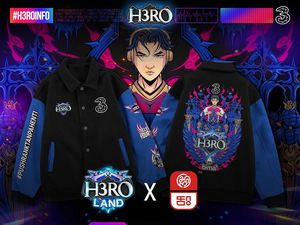 Keren Banget! Seniman Bocah Bikin Desain Eksklusif Buat Jaket H3RO Land Keren Banget! Seniman Bocah Bikin Desain Eksklusif Buat Jaket H3RO Land