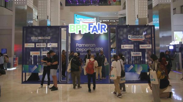 Suasana BPR Fair di Jakarta