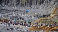 Longsor di Penambangan Pasir Lumajang, 1 Orang Tewas