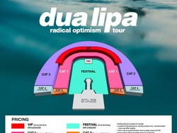 Tiket Konser Dua Lipa di Jakarta Dijual 10 Juni 2024