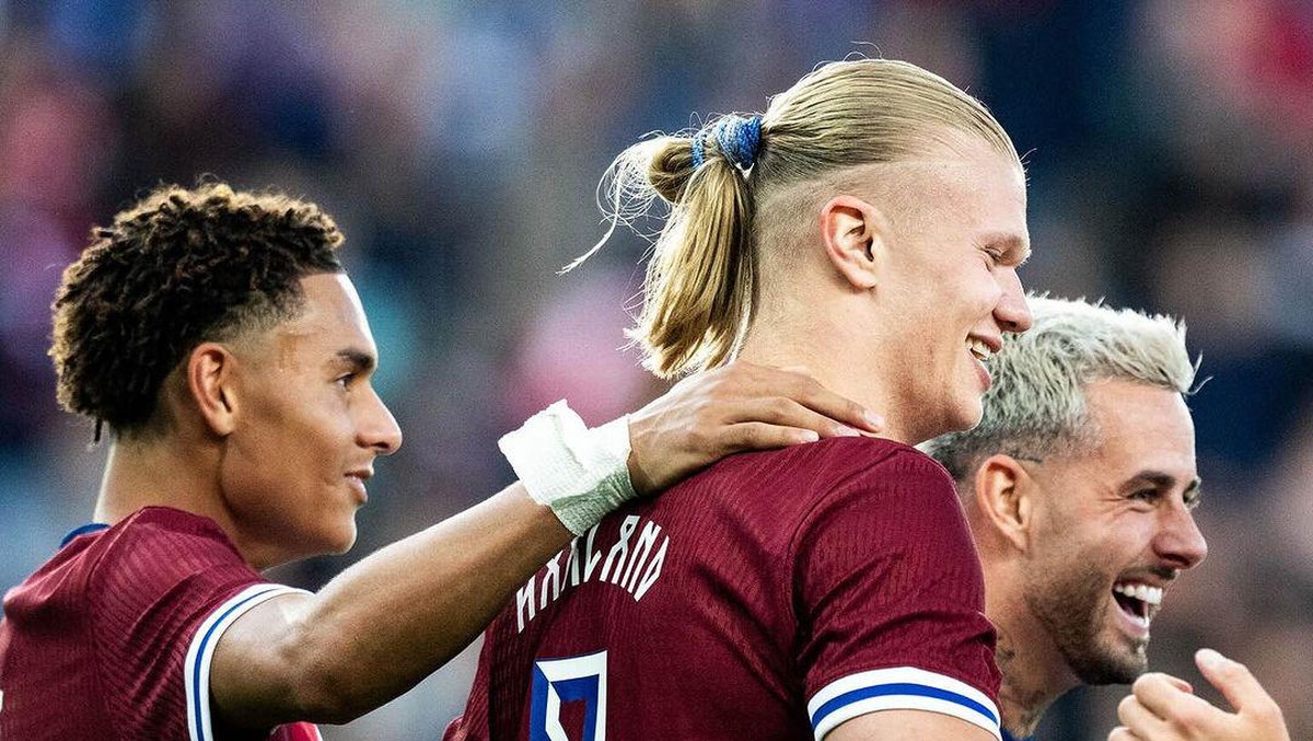 Erling Halaand sudah 22 hat-trick, lewati Harry Kane (Instagram @Herrelandslaget)