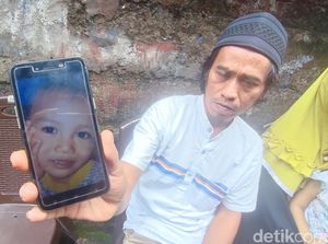 Wajah Satria, Bocah 4 tahun yang Terseret Arus Sungai Mesat Lubuklinggau