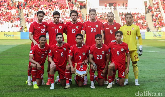 Timnas Indonesia bentrok dengan Irak pada Kualifikasi Piala Dunia 2026 zona Asia. Pertandingan berlangsung di Stadion Gelora Bung Karno, Jakarta, Kamis (6/6/2024) sore WIB.