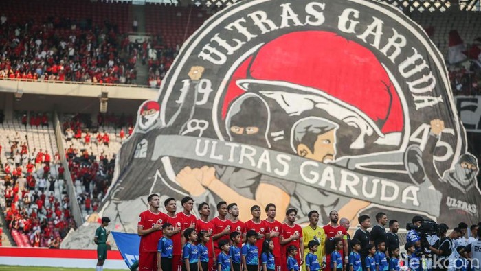 Timnas Indonesia bentrok dengan Irak pada Kualifikasi Piala Dunia 2026 zona Asia. Pertandingan berlangsung di Stadion Gelora Bung Karno, Jakarta, Kamis (6/6/2024) sore WIB.