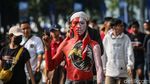 Jelang Indonesia Vs Irak, Suporter Timnas Merahkan SUGBK