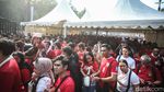 Jelang Indonesia Vs Irak, Suporter Timnas Merahkan SUGBK