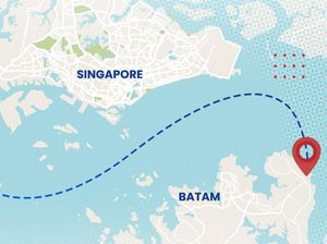 Telkom & SingTel Gelar Kabel Bawah Laut 100 Km Batam-Singapura Telkom & SingTel Gelar Kabel Bawah Laut 100 Km Batam-Singapura