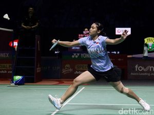 Mantap! Gregoria Lolos Delapan Besar Indonesia Open 2024