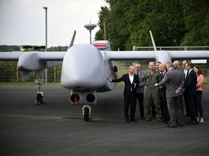 Penampakan Heron TP, Drone Jerman yang Dipakai Israel untuk Serang Hamas