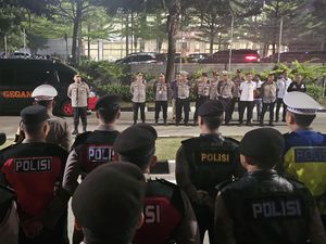 Polisi Gelar Patroli Skala Besar Pastikan Wilayah Bandara Soetta Aman