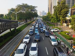 Ada Timnas Indonesia Vs Irak di GBK, Jalan Sudirman-Gatot Subroto Macet