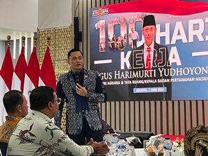 AHY Klaim 100 Hari Kerja Bereskan 19 Kasus Mafia Tanah, Selamatkan Rp 893 M