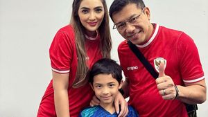 Momen Seru Ashanty Antar Arsya Jadi Pendamping Indonesia Vs Irak